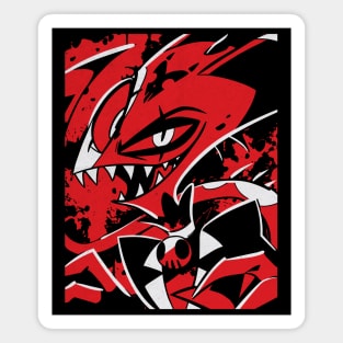 Blitzo Demon Portrait Magnet